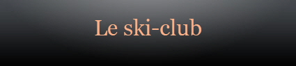 Le ski-club