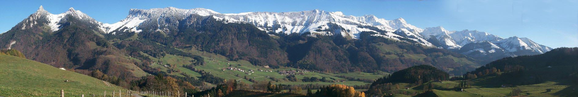 Panorama d'Estavannens